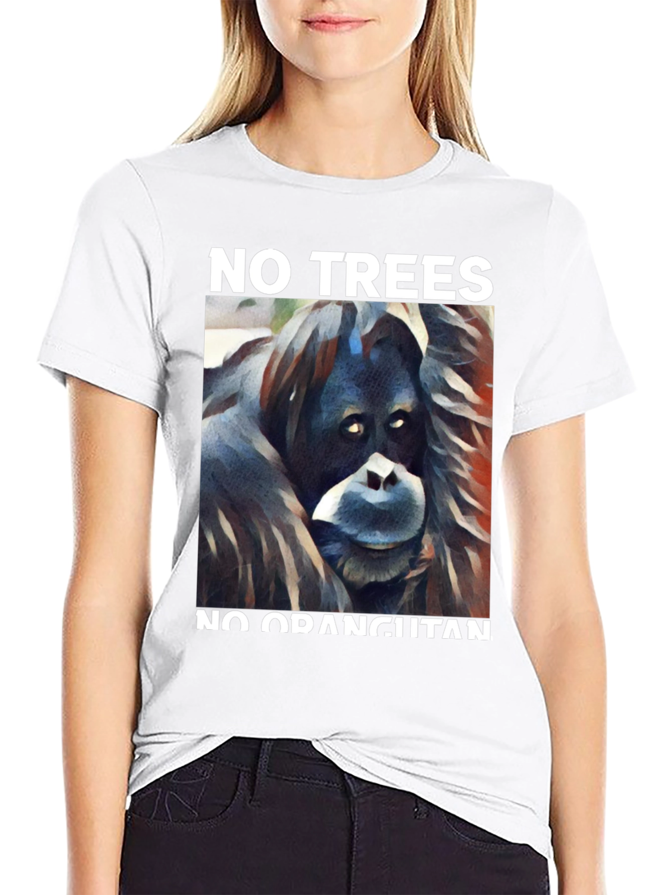 No Trees No Orangutan Graphic Tee