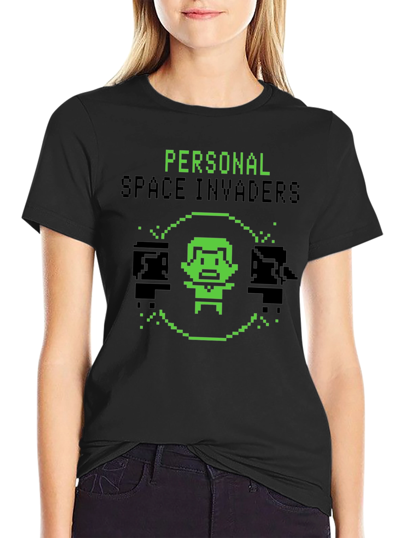 Personal Space Invaders Graphic Tee