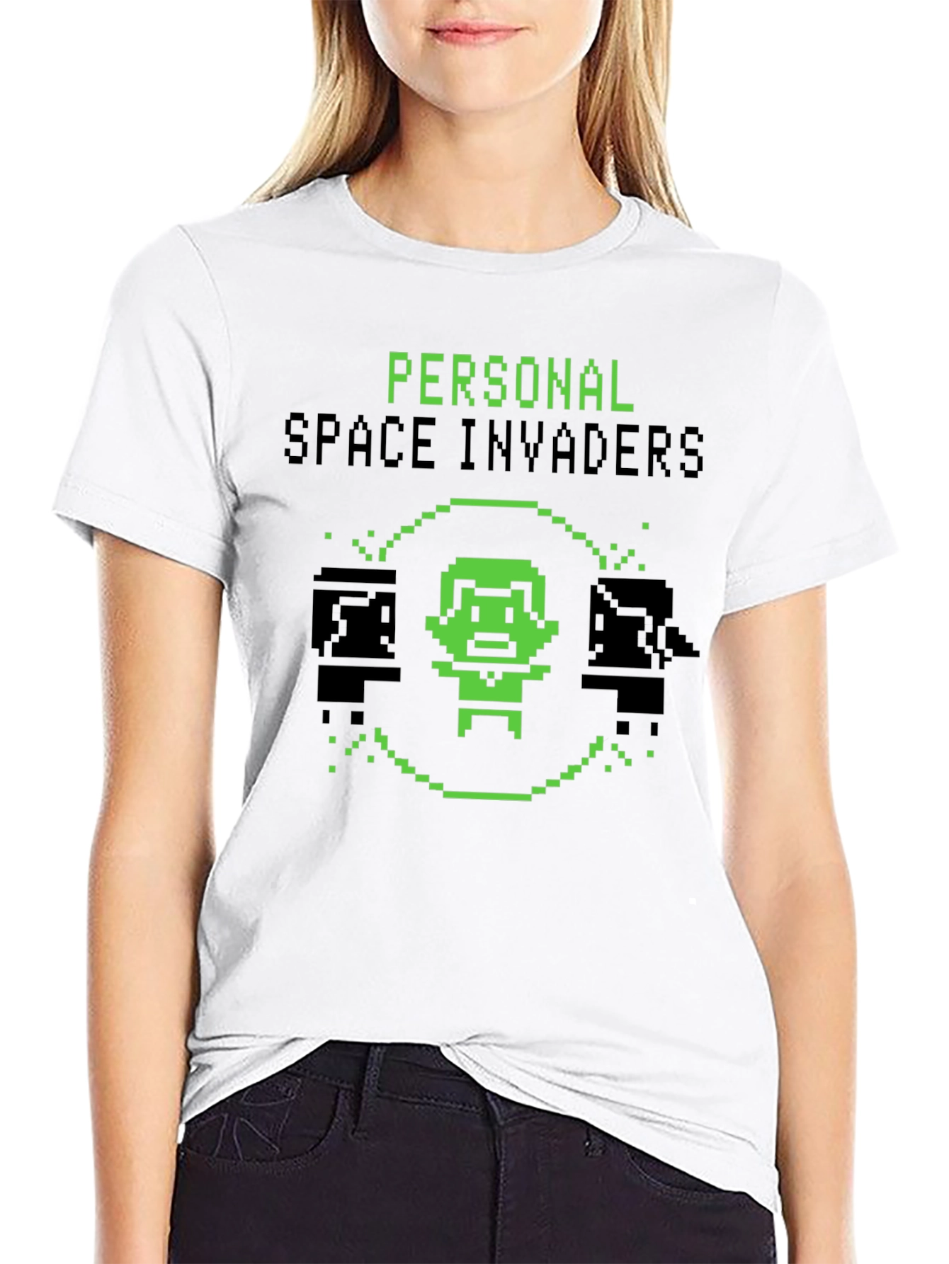 Personal Space Invaders Graphic Tee