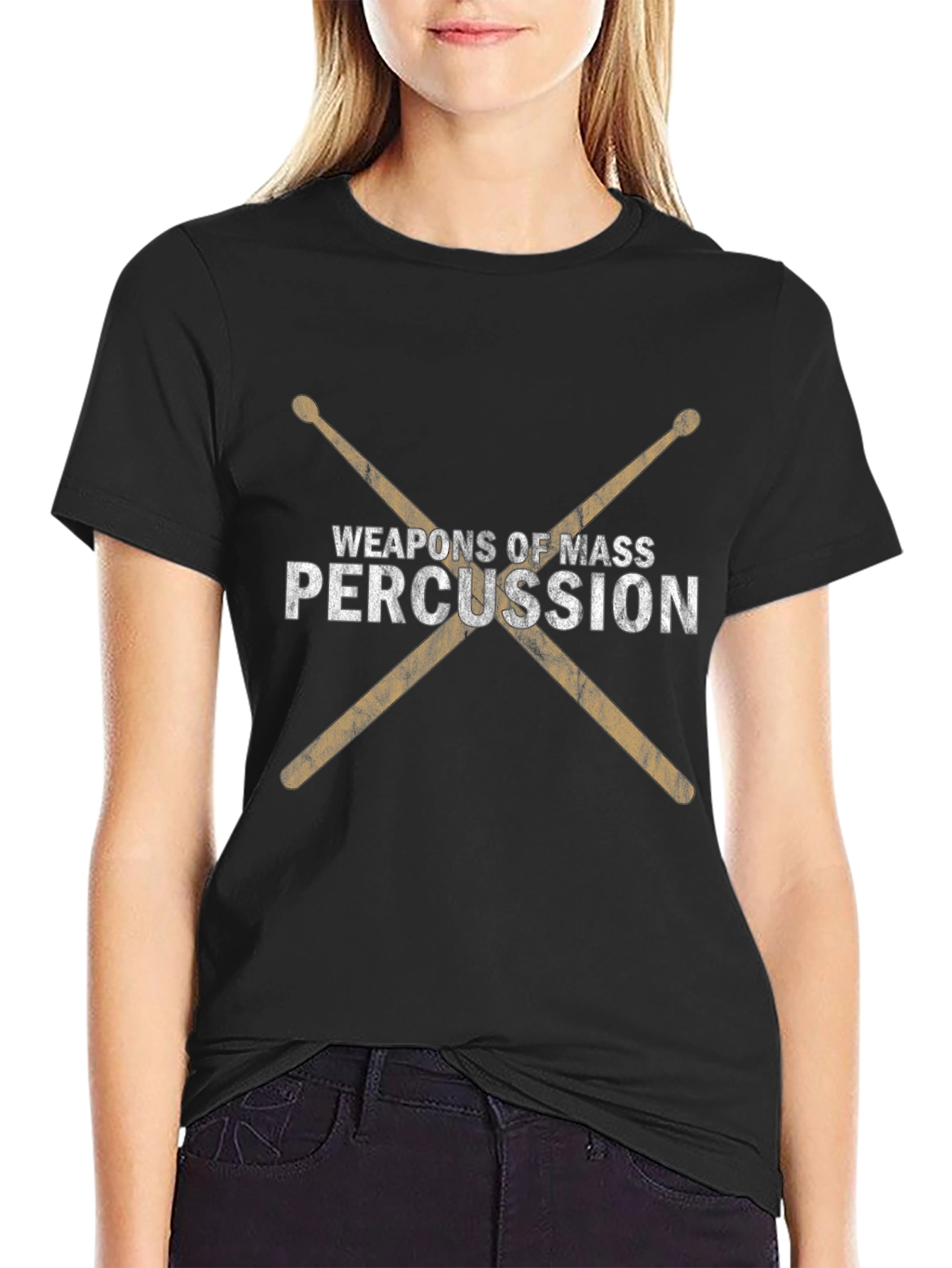 Weapons of Mass Percussion Drummer T-Shirt