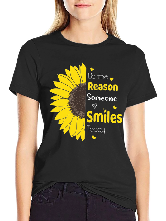 Sunflower Smiles Graphic Tee - Spread Joy