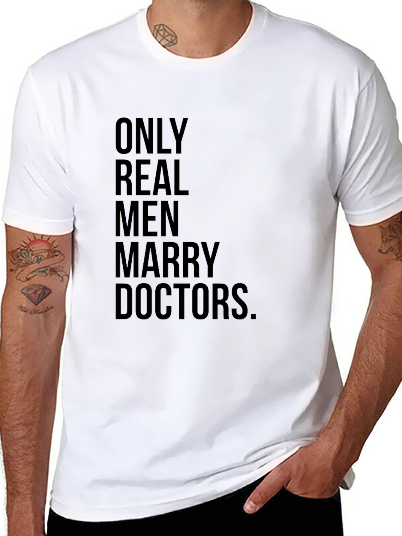 Only Real Men Marry Doctors T-Shirt