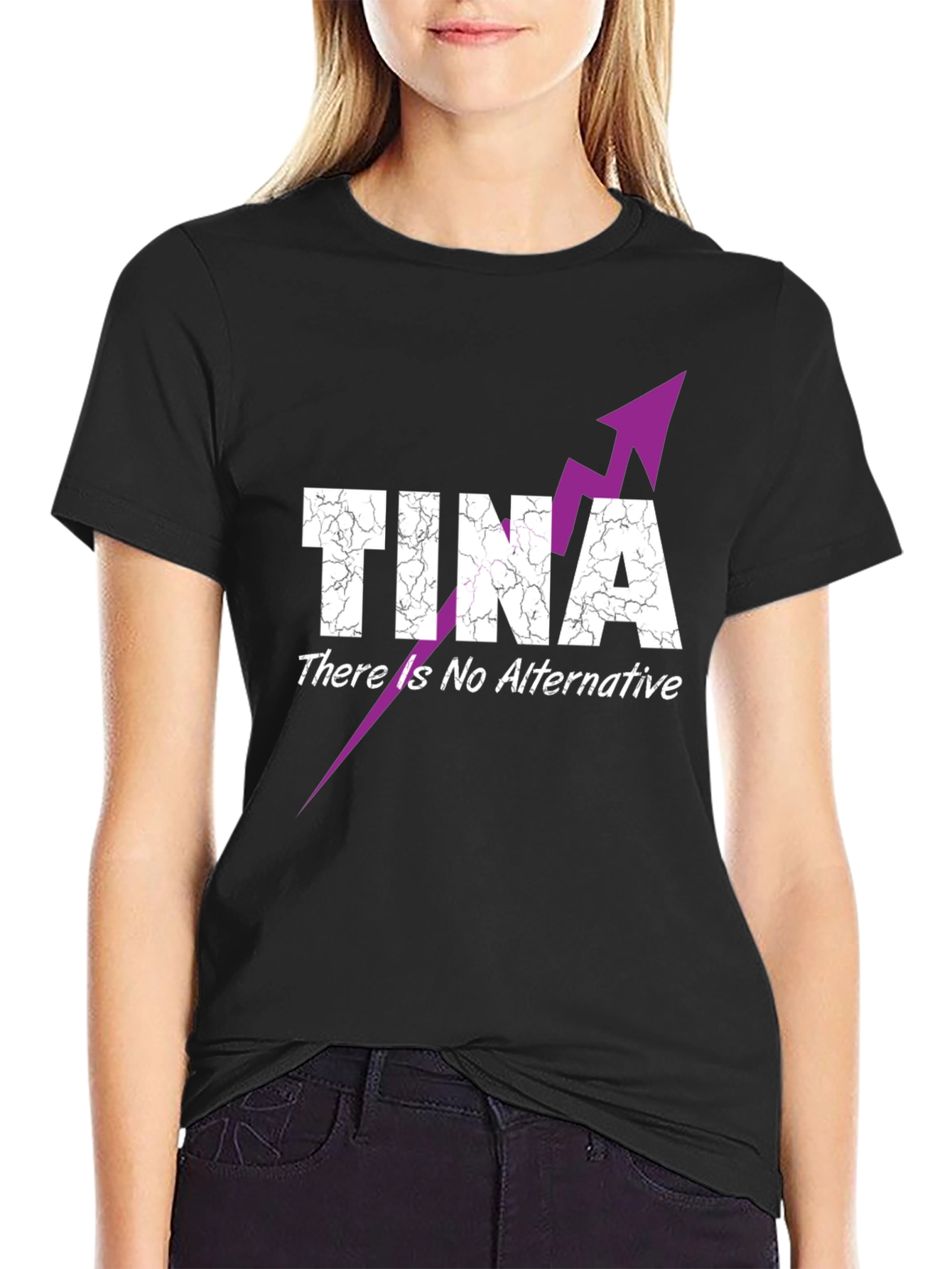 TINA There Is No Alternative Graphic T-Shirt