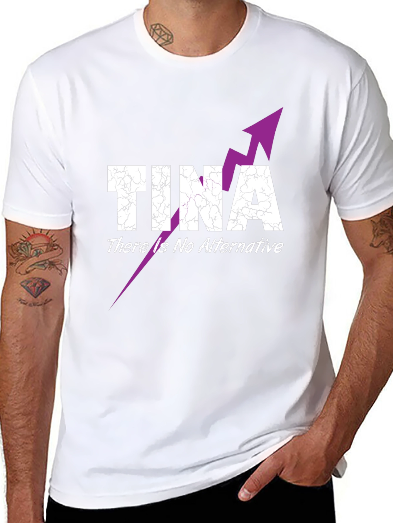 TINA There Is No Alternative Graphic T-Shirt