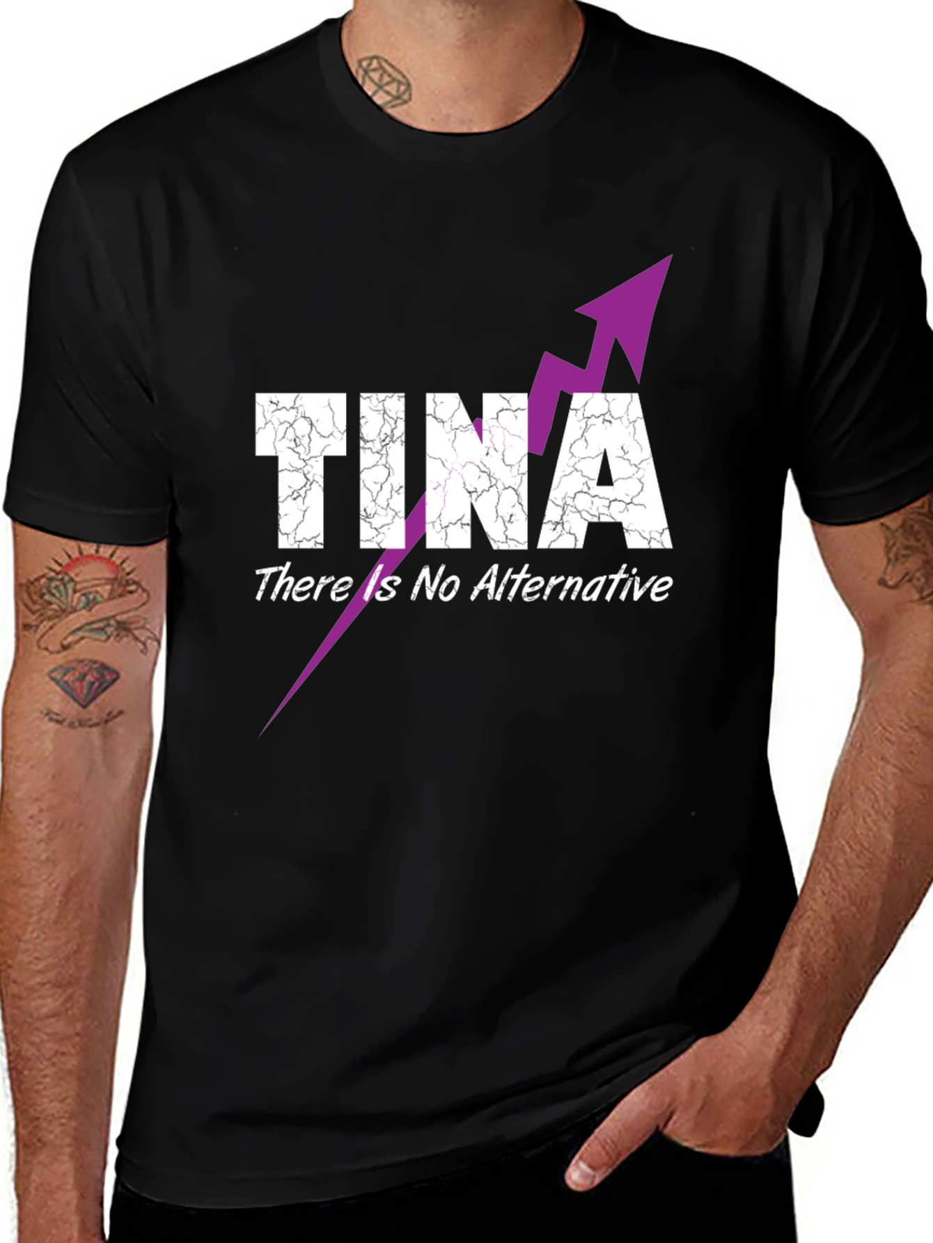 TINA There Is No Alternative Graphic T-Shirt
