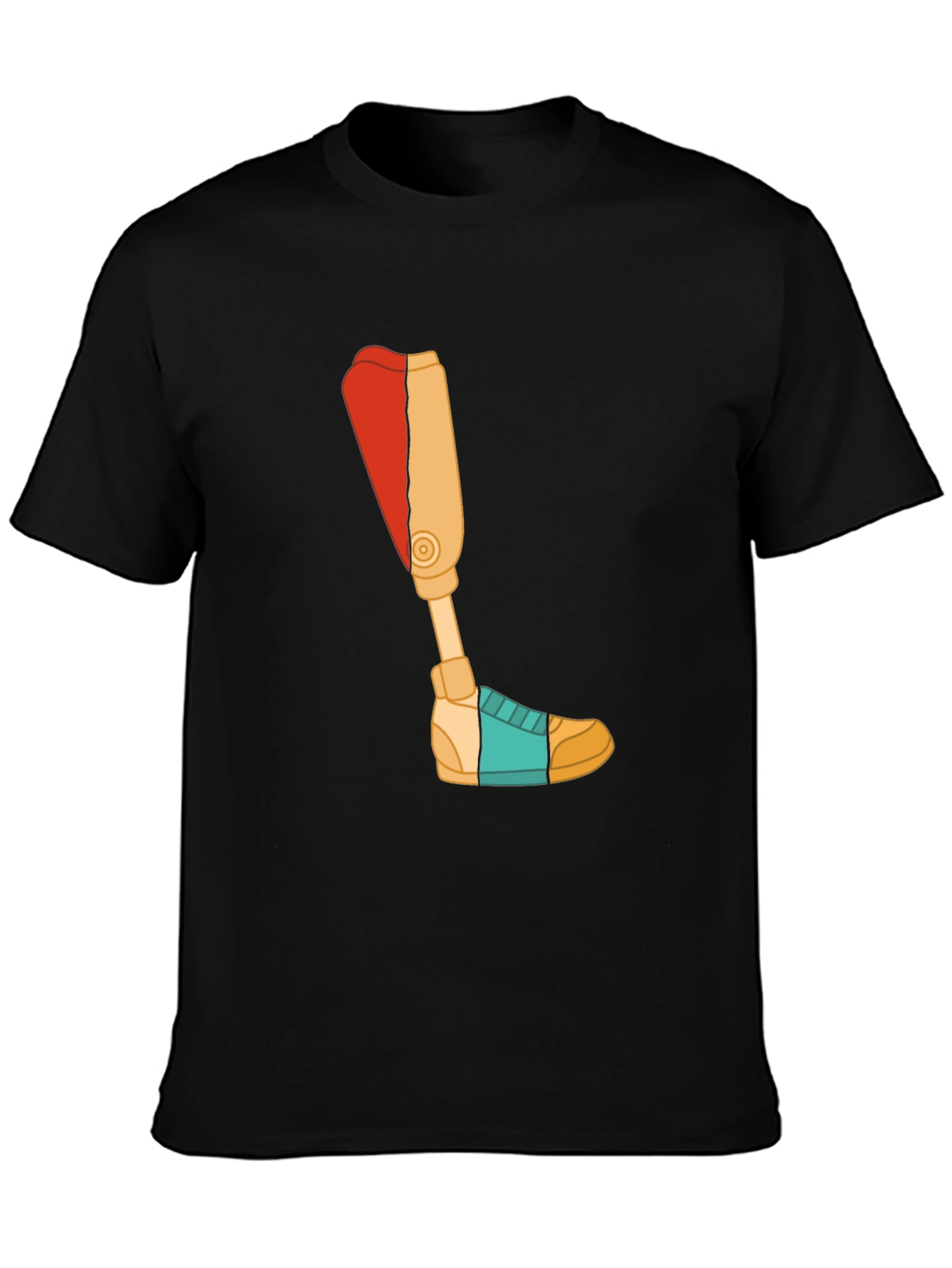 Prosthetic Leg Graphic T-Shirt