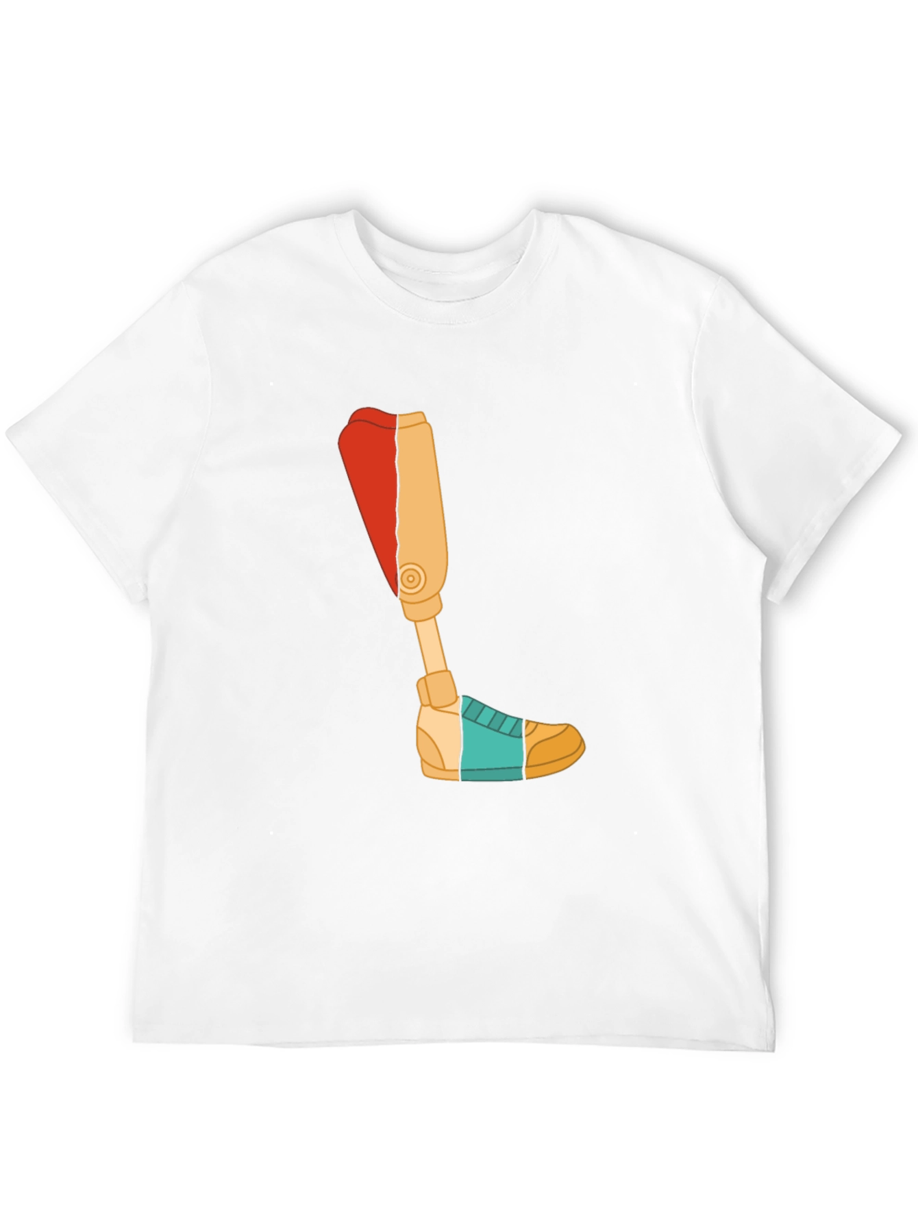 Prosthetic Leg Graphic T-Shirt