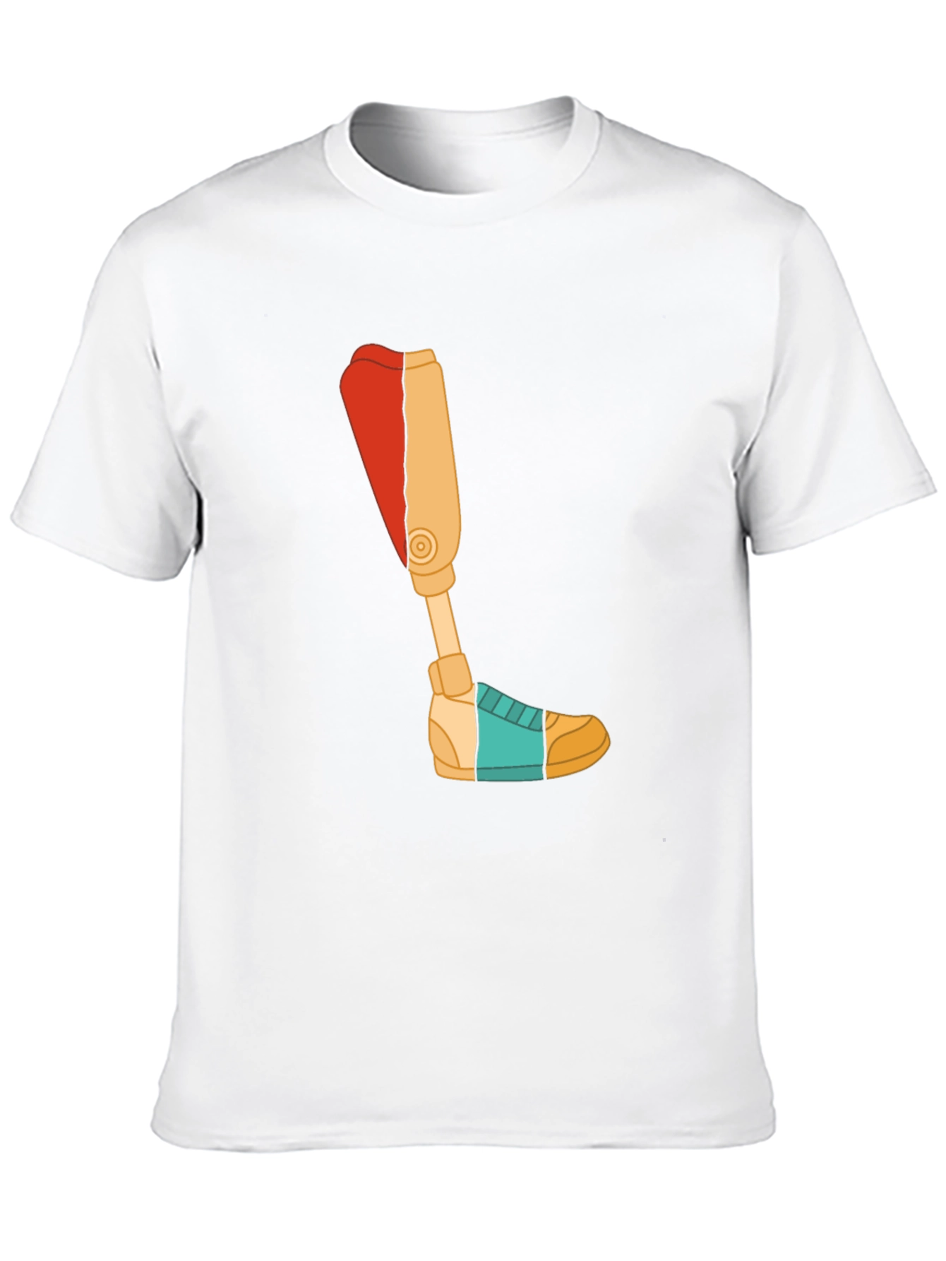 Prosthetic Leg Graphic T-Shirt