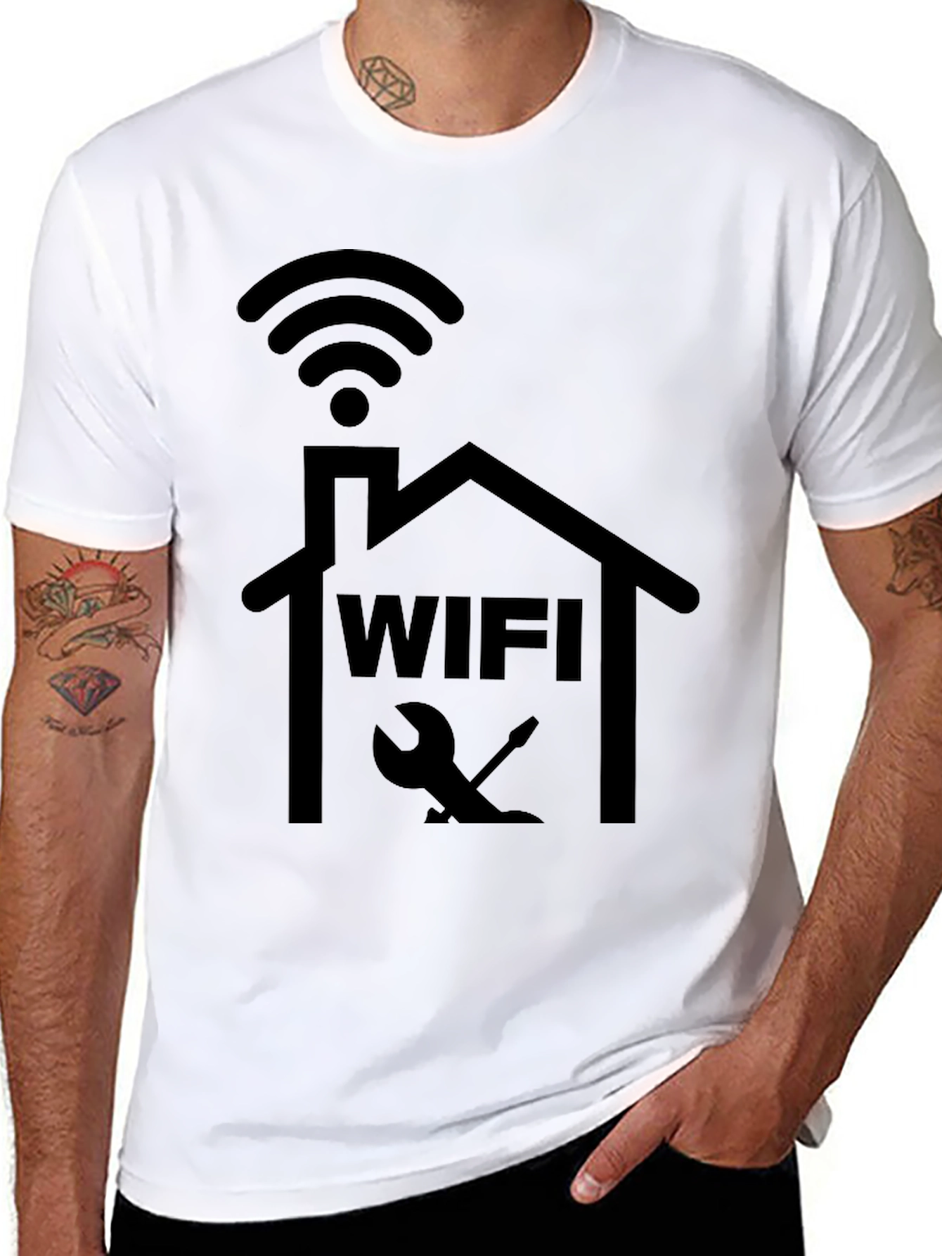 Funny WiFi Repair T-Shirt