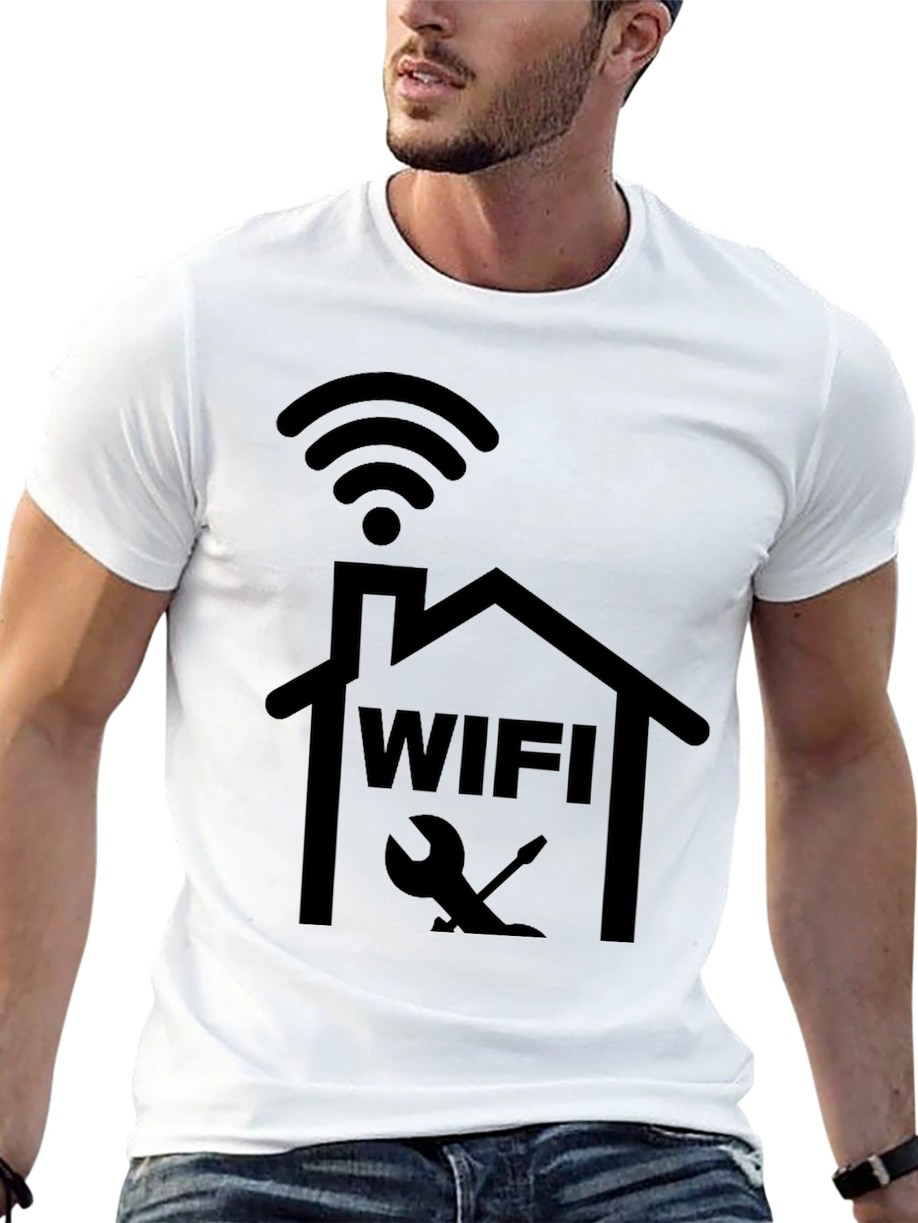 Funny WiFi Repair T-Shirt