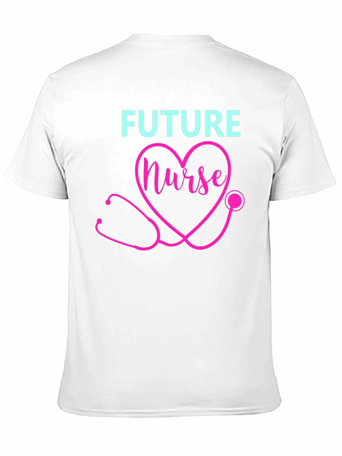 Future Nurse T-Shirt - Heart Stethoscope Design