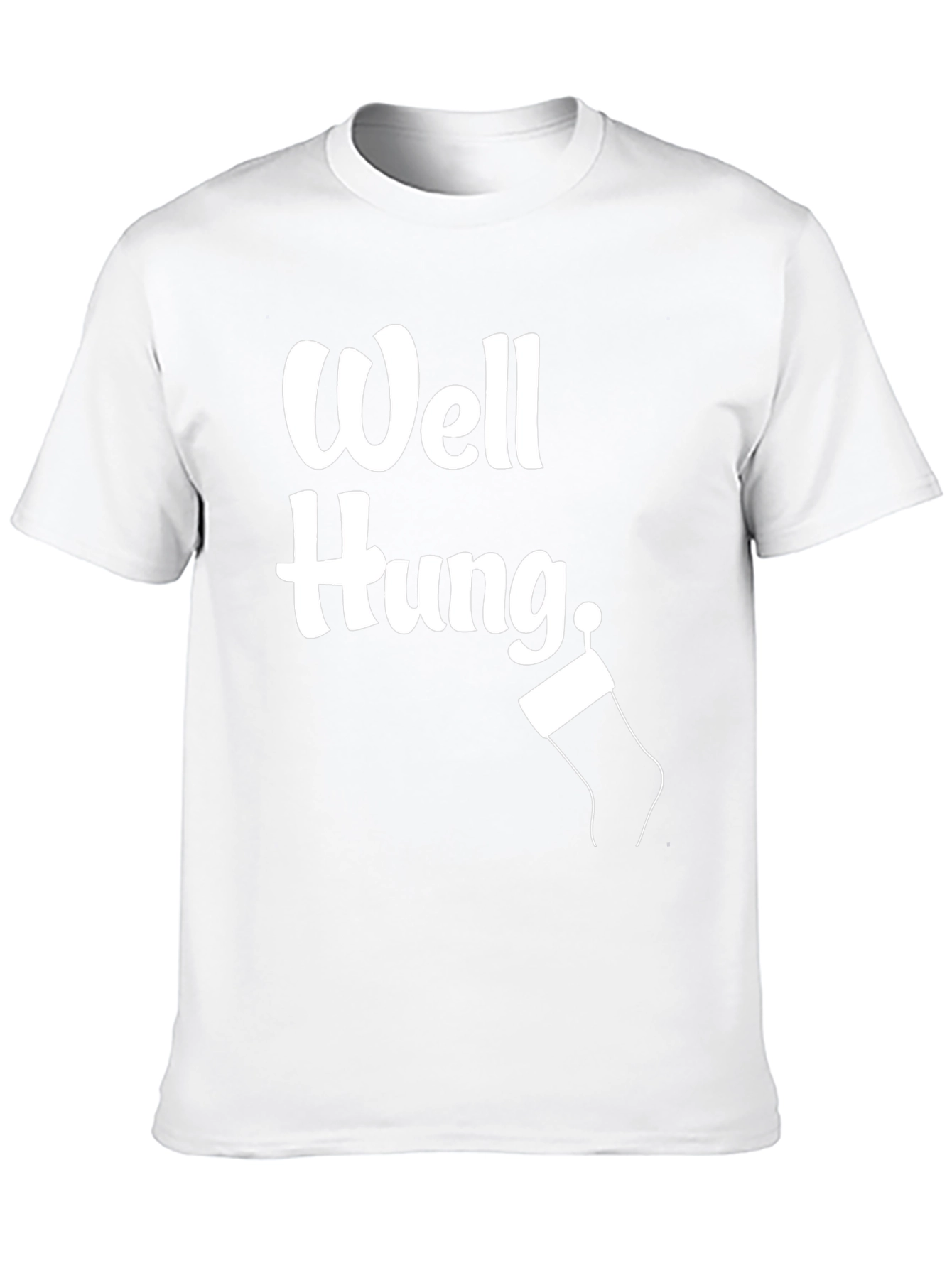 Well Hung Christmas Stocking Graphic Tee