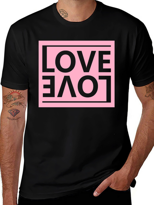 Love Graphic Tee - Upside Down Design