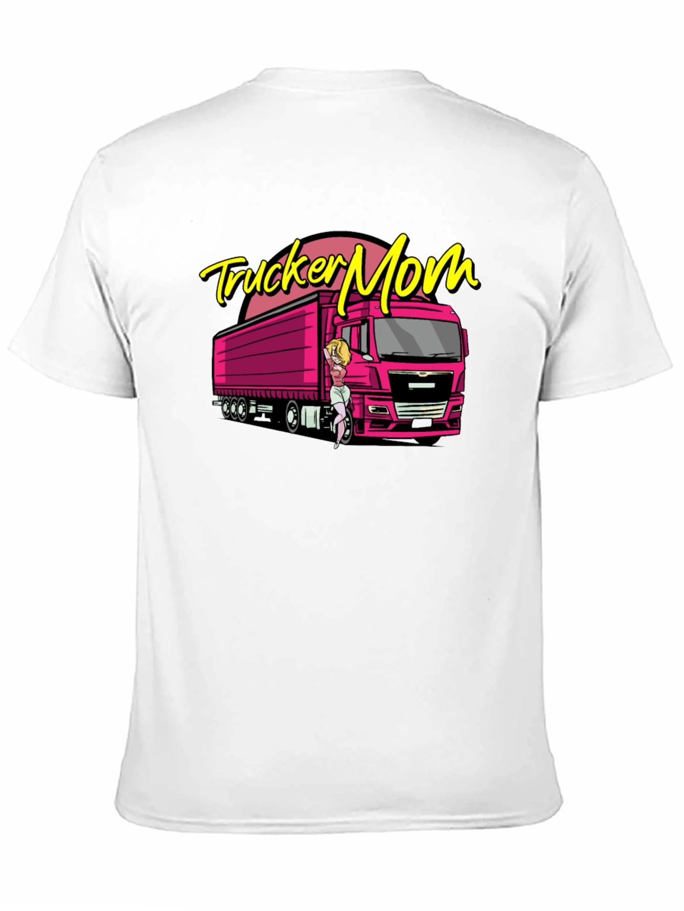 Trucker Mom T-Shirt - Bold & Fun Design
