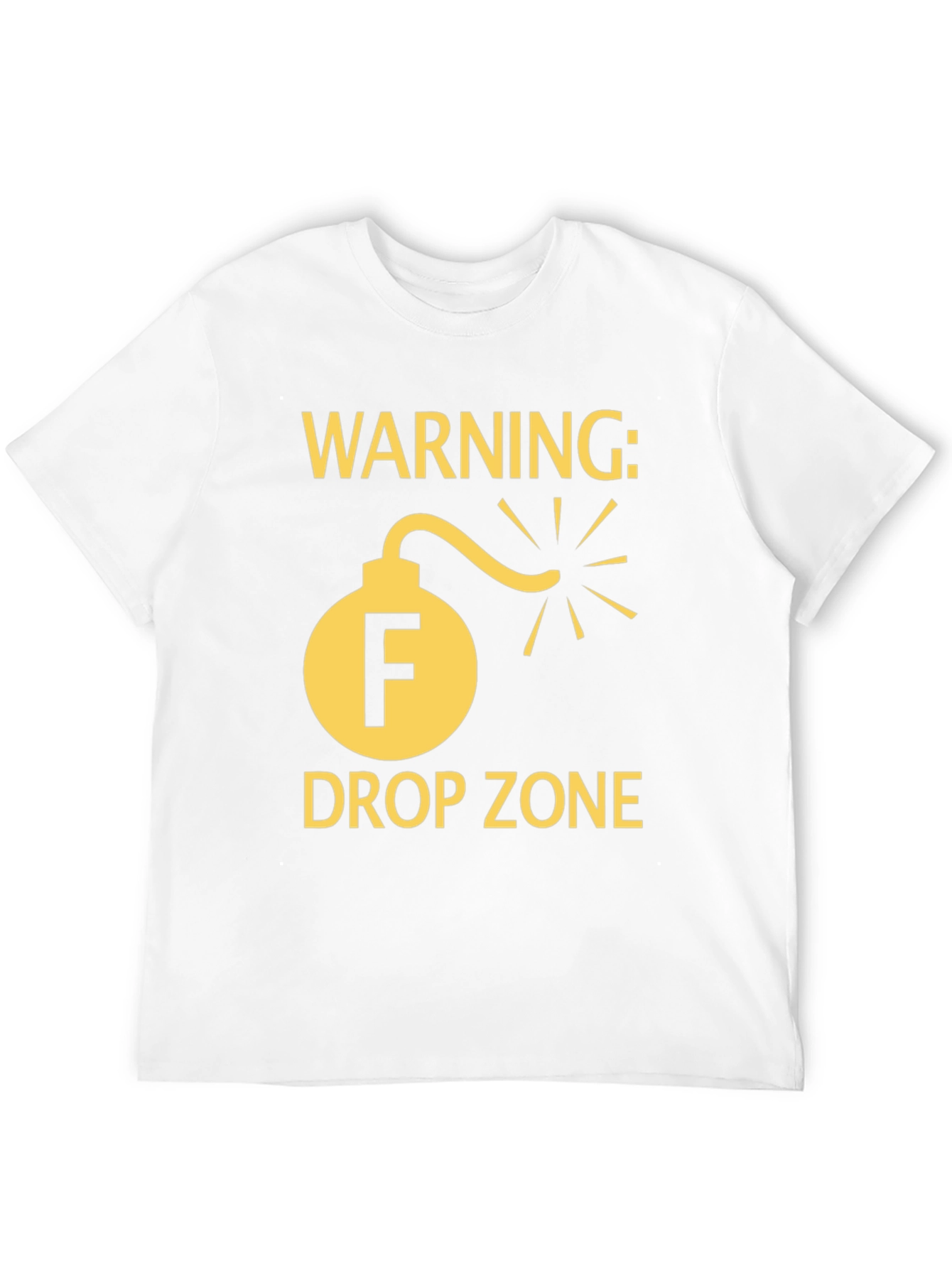 Warning F Drop Zone T-Shirt