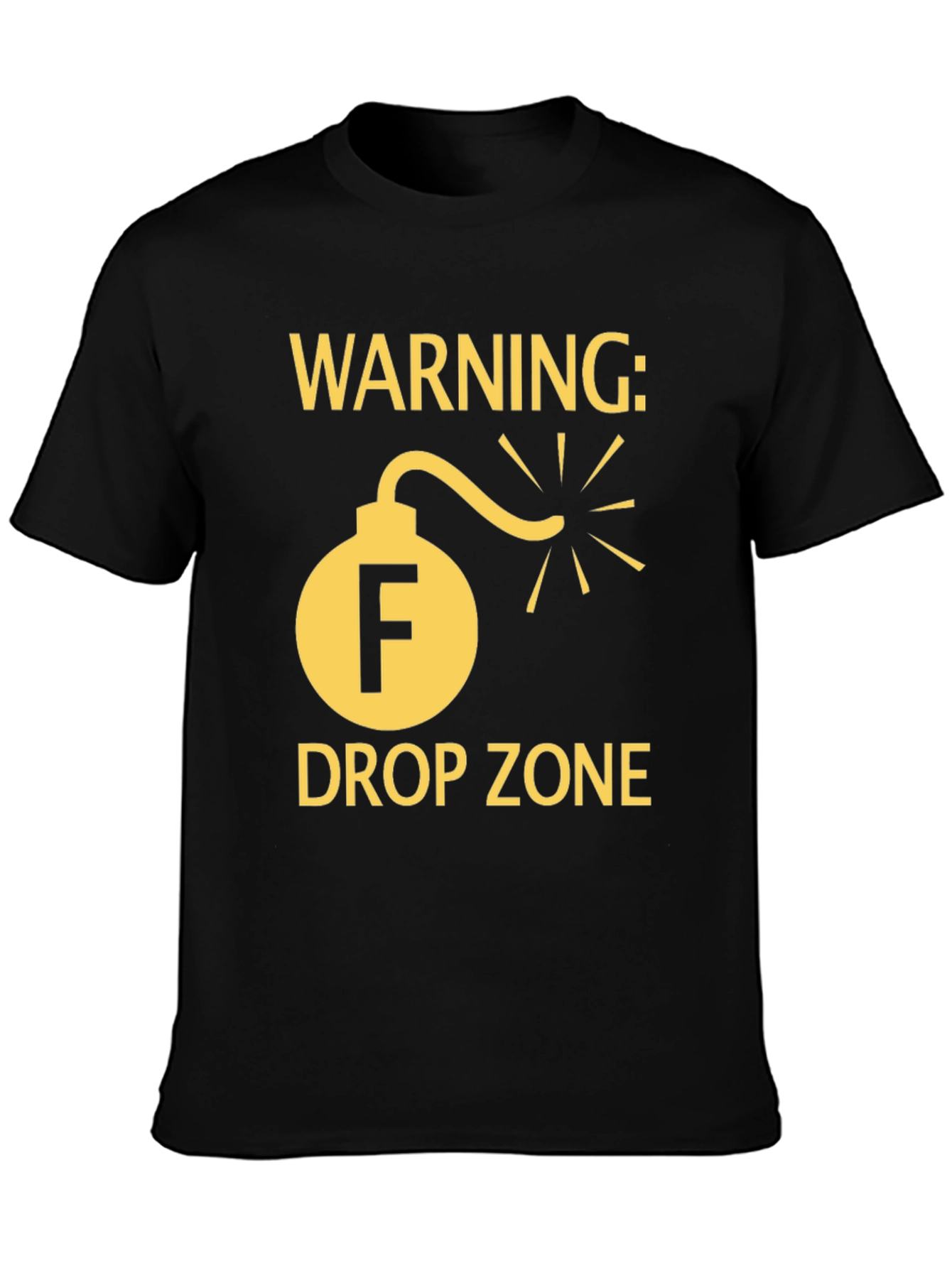 Warning F Drop Zone T-Shirt