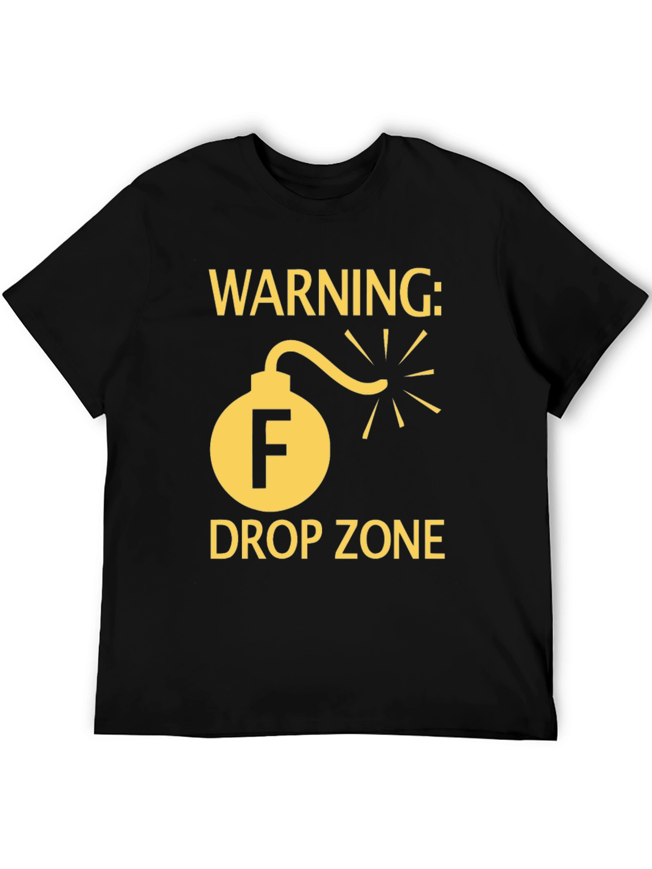 Warning F Drop Zone T-Shirt