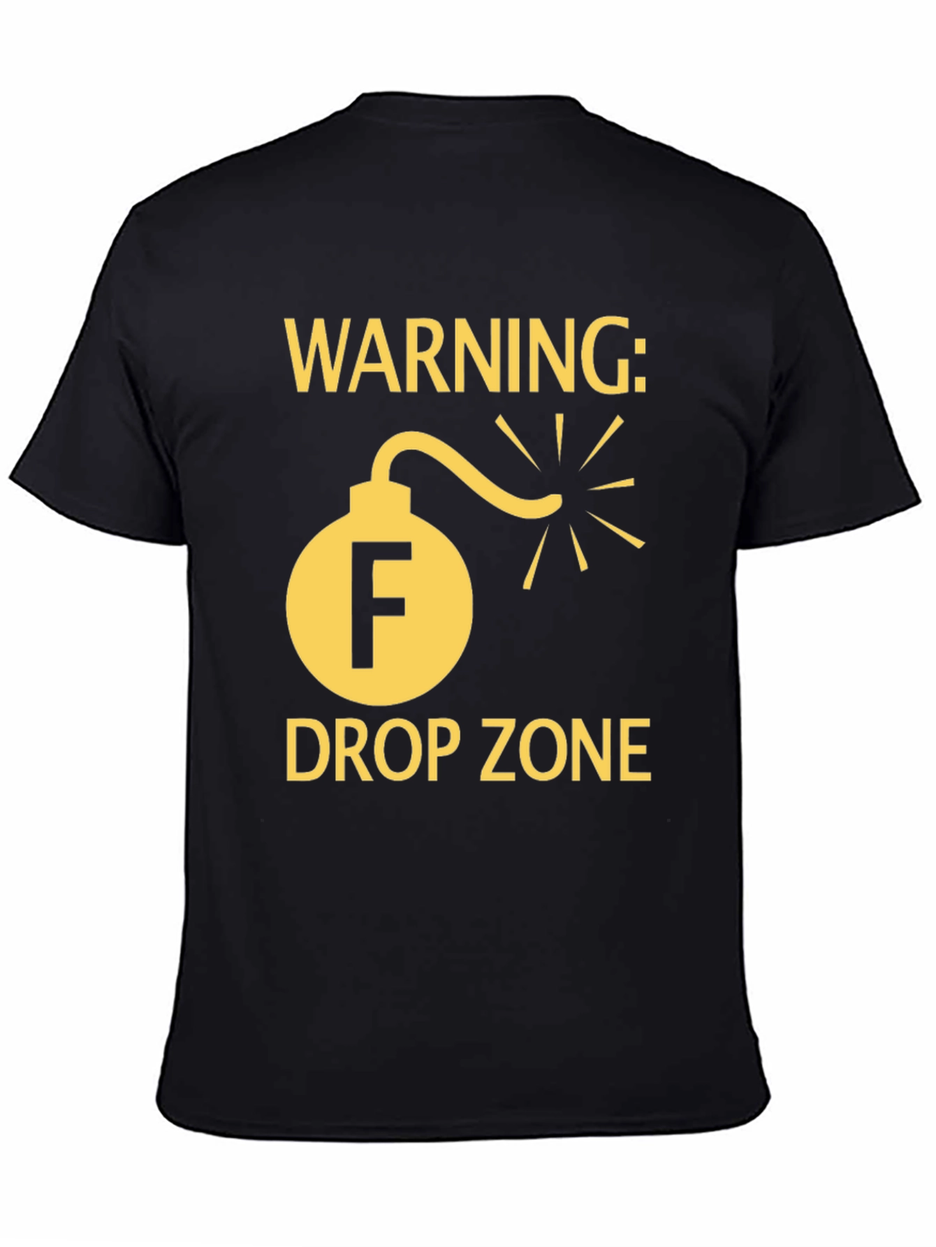 Warning F Drop Zone T-Shirt