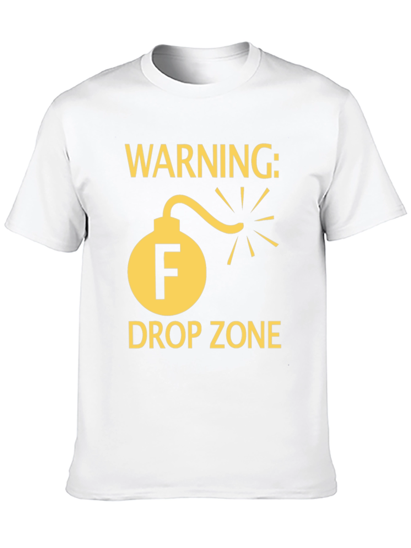 Warning F Drop Zone T-Shirt
