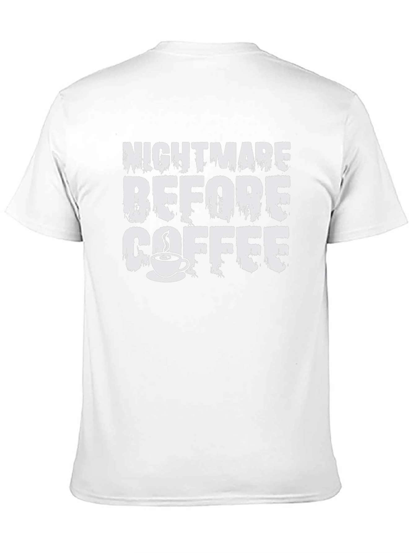 Nightmare Before Coffee T-Shirt - Black Graphic Tee