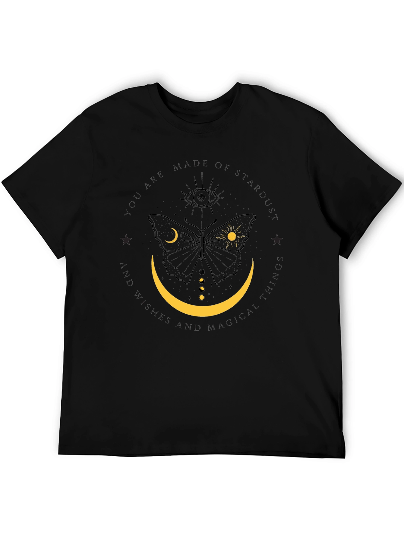 Mystic Moon Butterfly Graphic Tee
