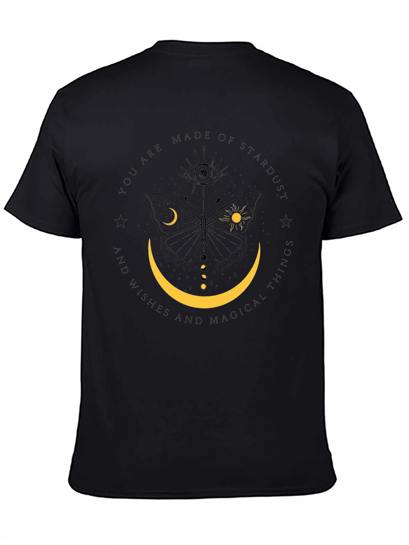 Mystic Moon Butterfly Graphic Tee