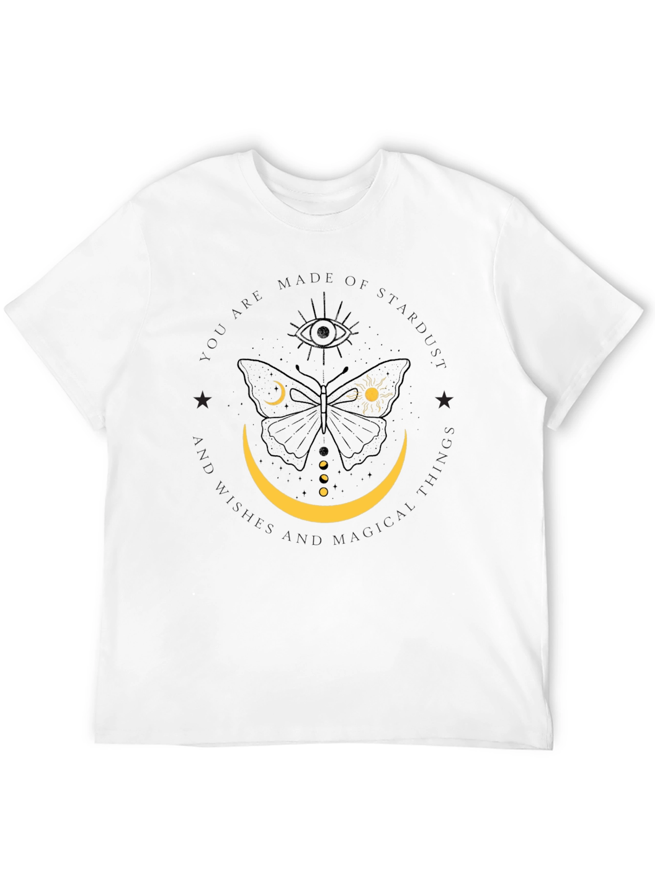 Mystic Moon Butterfly Graphic Tee