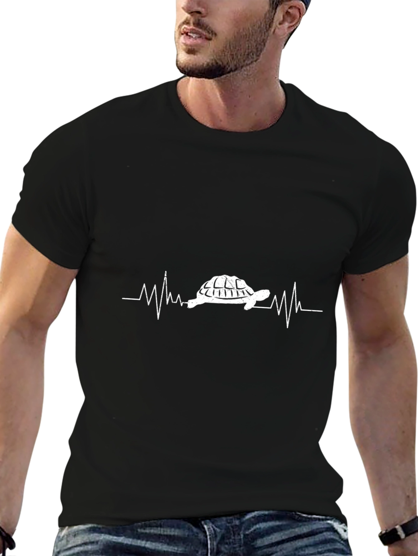 Turtle Heartbeat T-Shirt - Stylish & Unique!