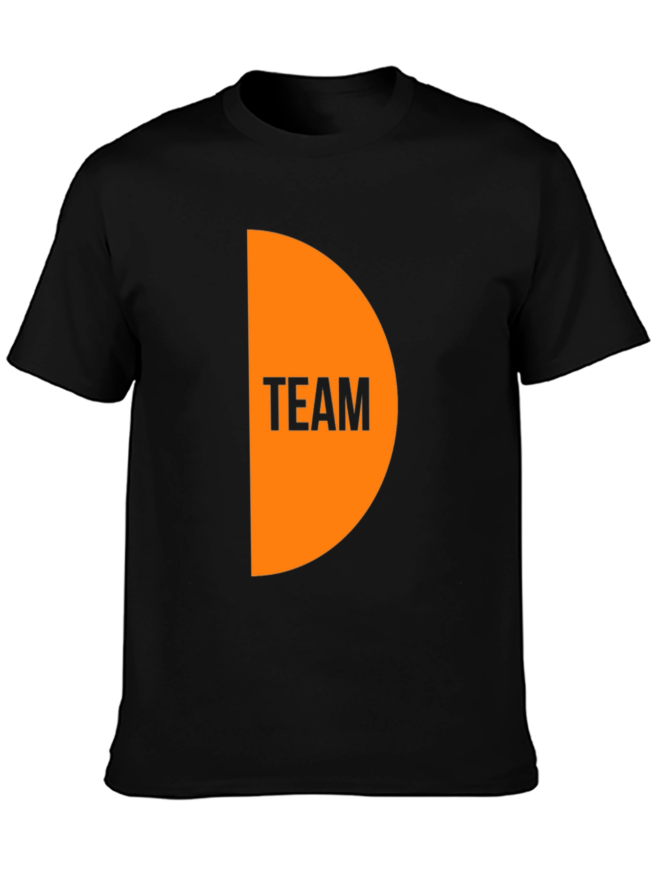 Team Graphic Black T-Shirt
