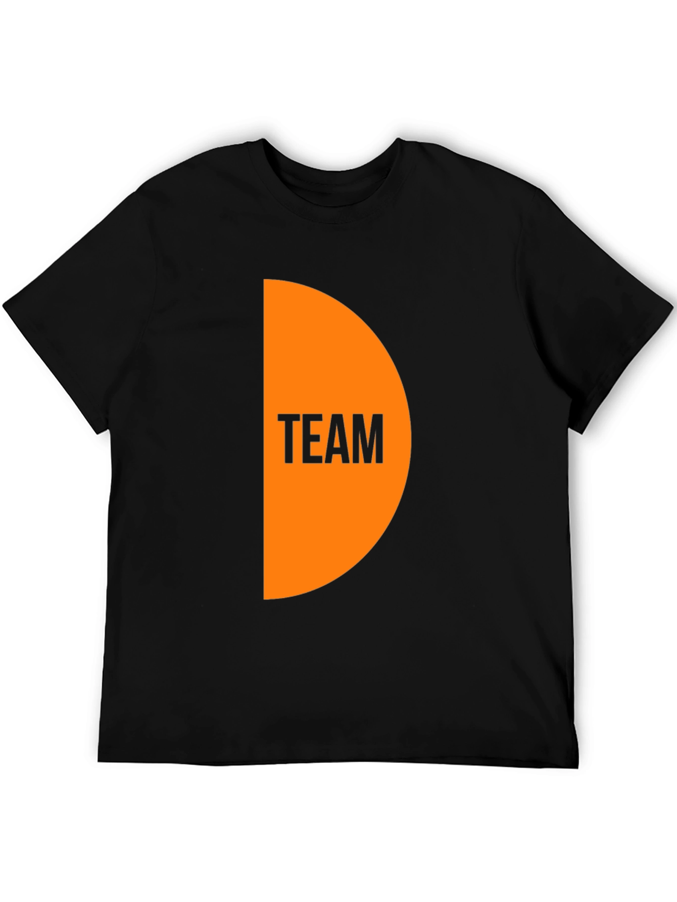 Team Graphic Black T-Shirt