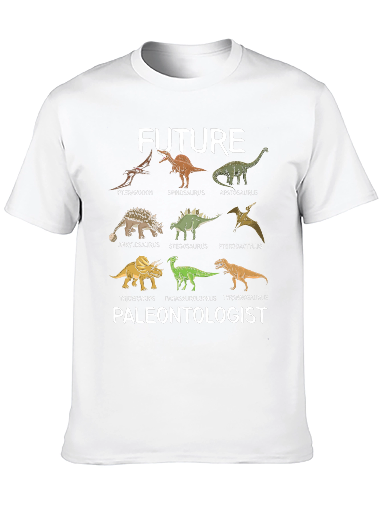 Future Paleontologist Dinosaur Graphic T-Shirt