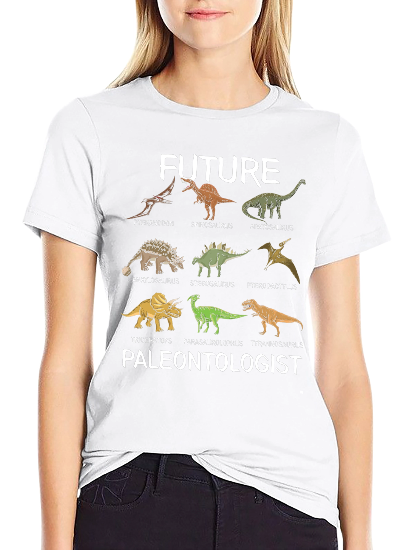 Future Paleontologist Dinosaur Graphic T-Shirt