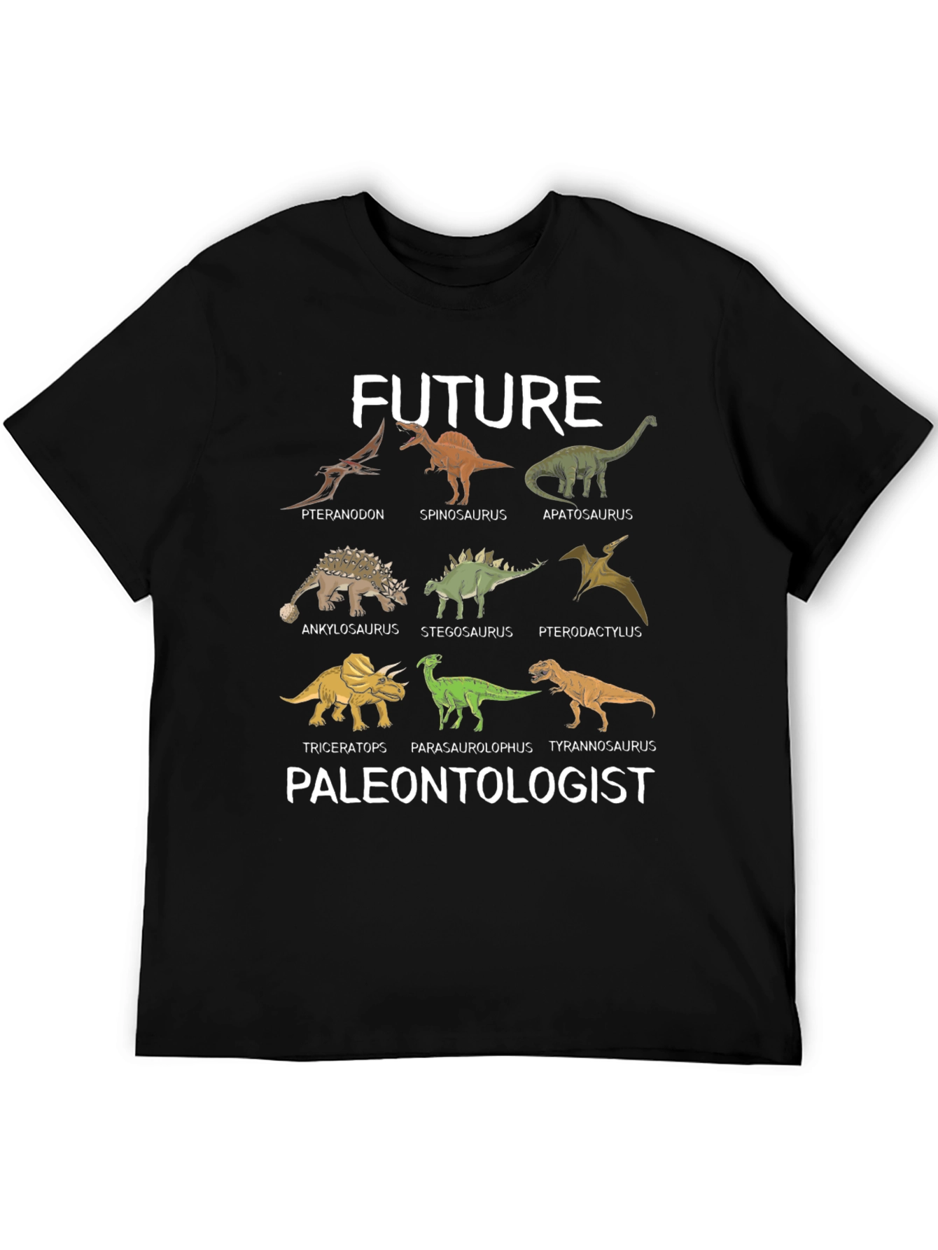 Future Paleontologist Dinosaur Graphic T-Shirt