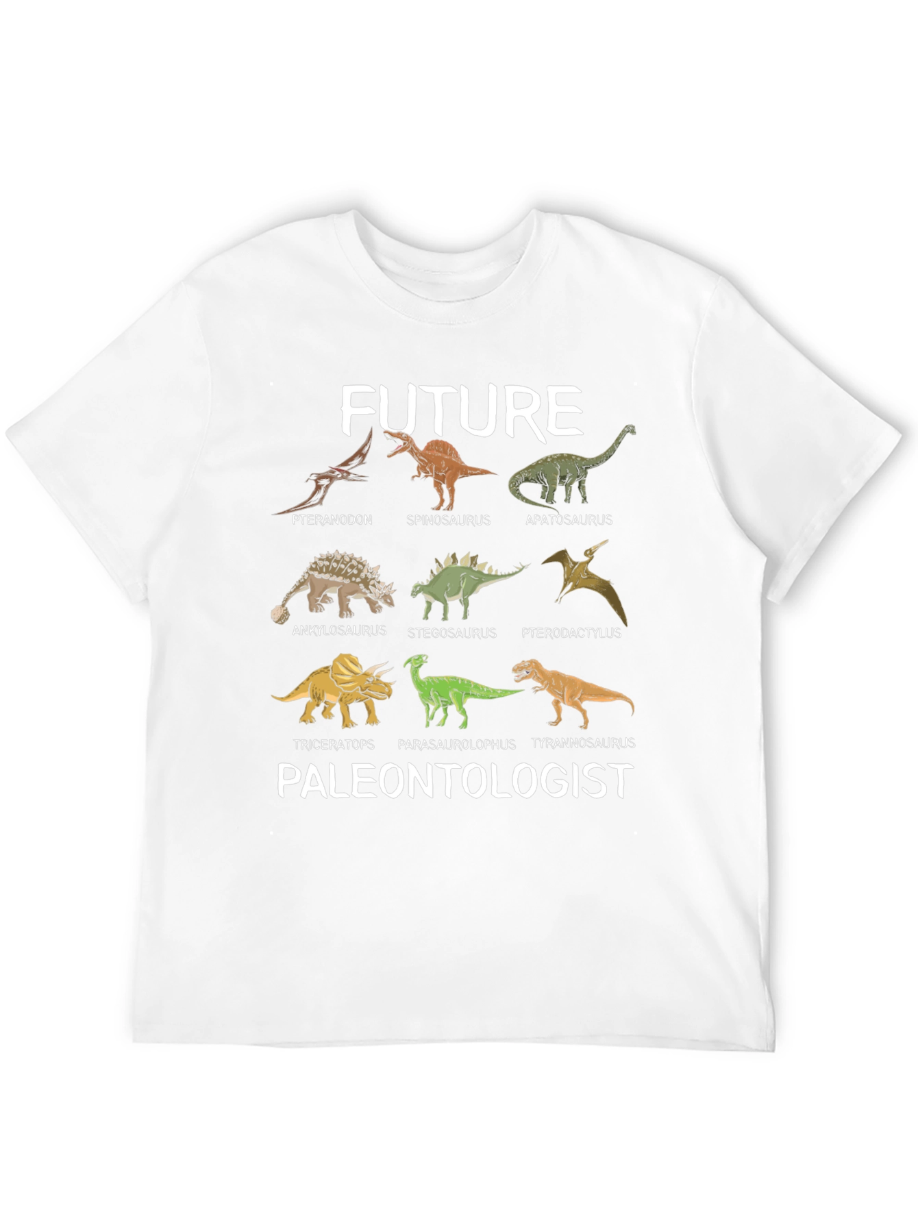 Future Paleontologist Dinosaur Graphic T-Shirt