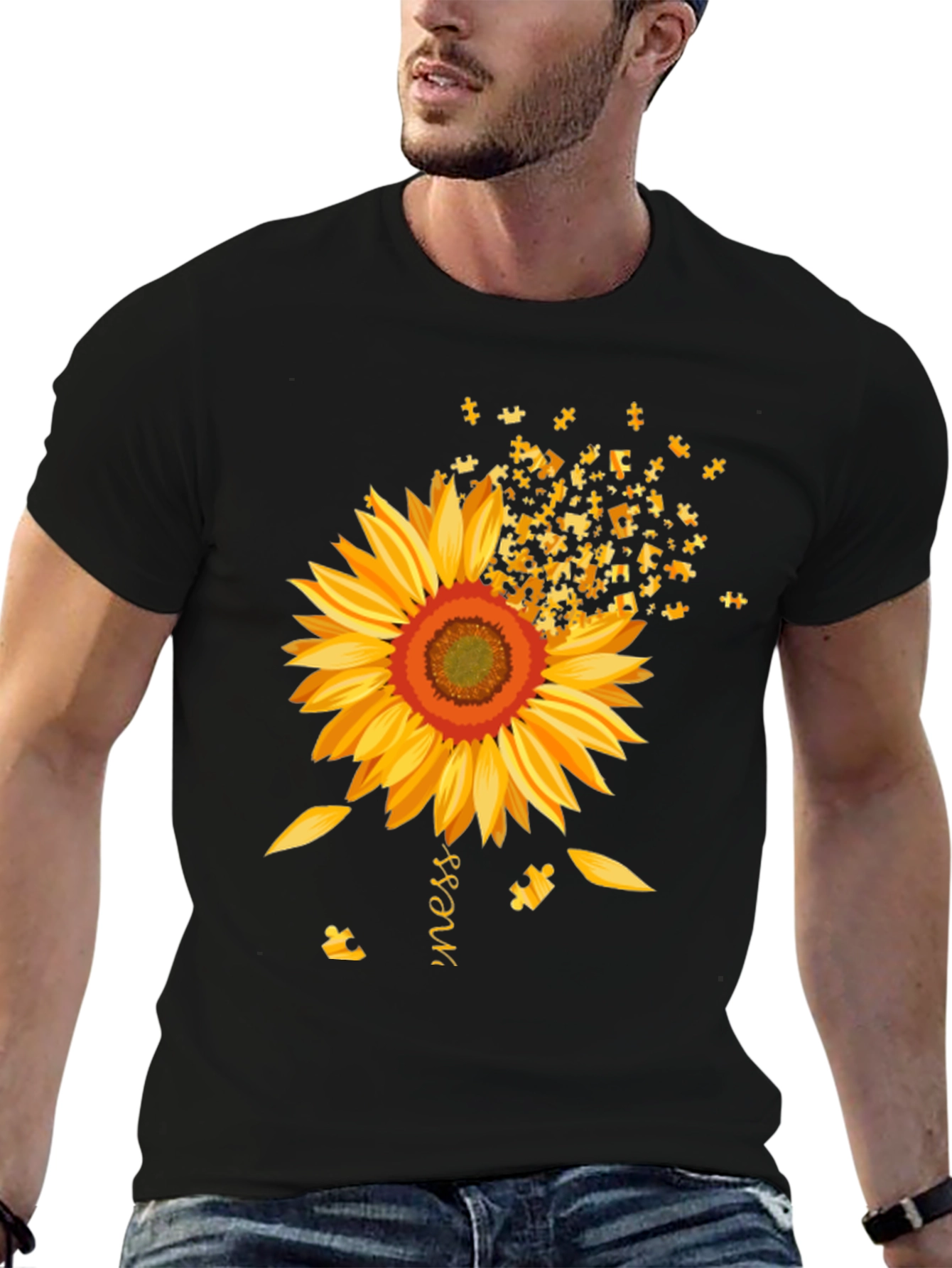 Sunflower Autism Awareness T-Shirt