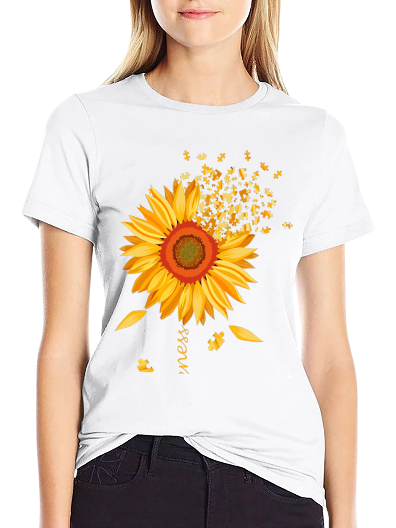 Sunflower Autism Awareness T-Shirt