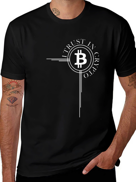 I Trust In Crypto Bitcoin Graphic Tee