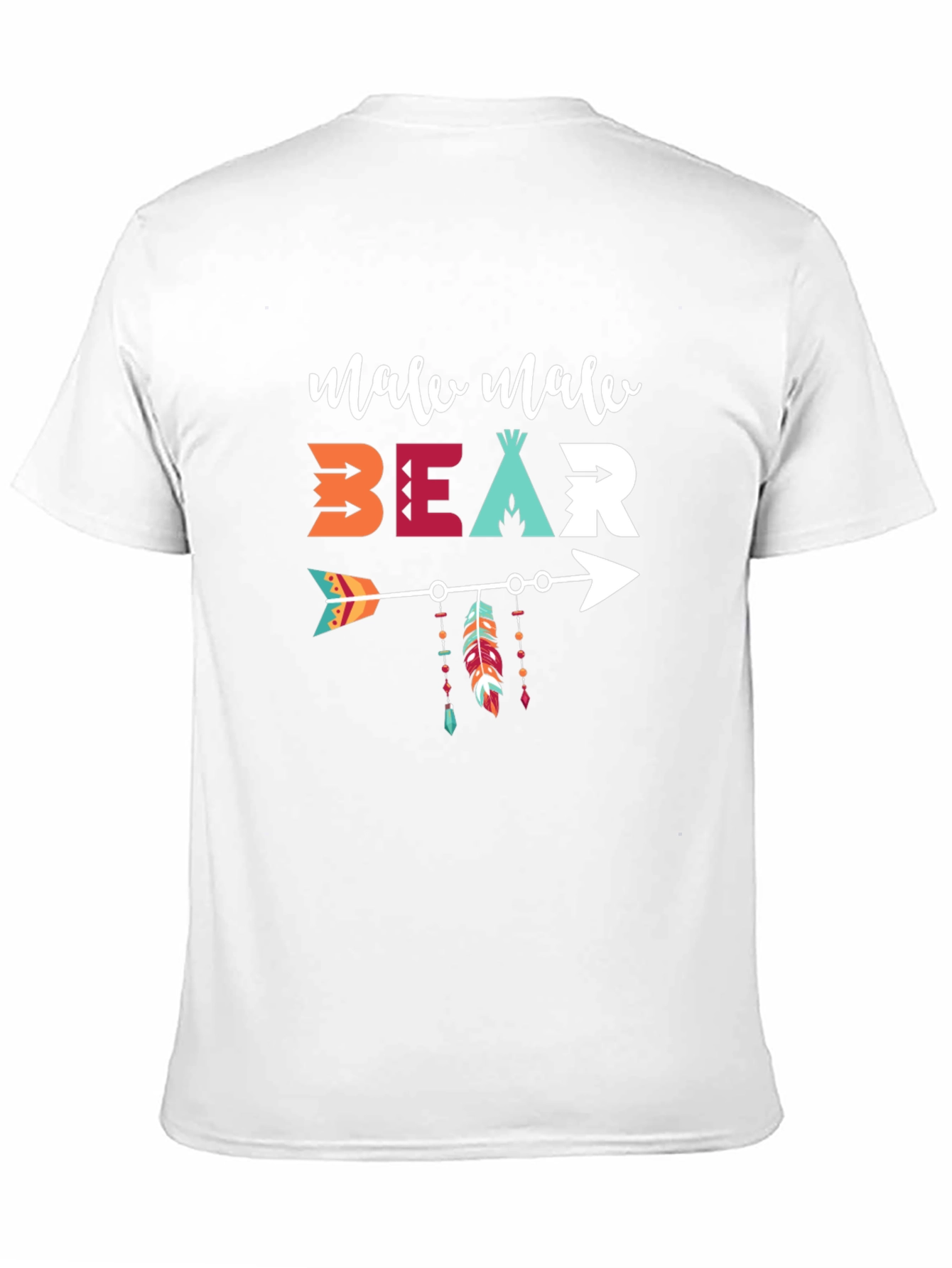 Male Male Bear Arrow T-Shirt
