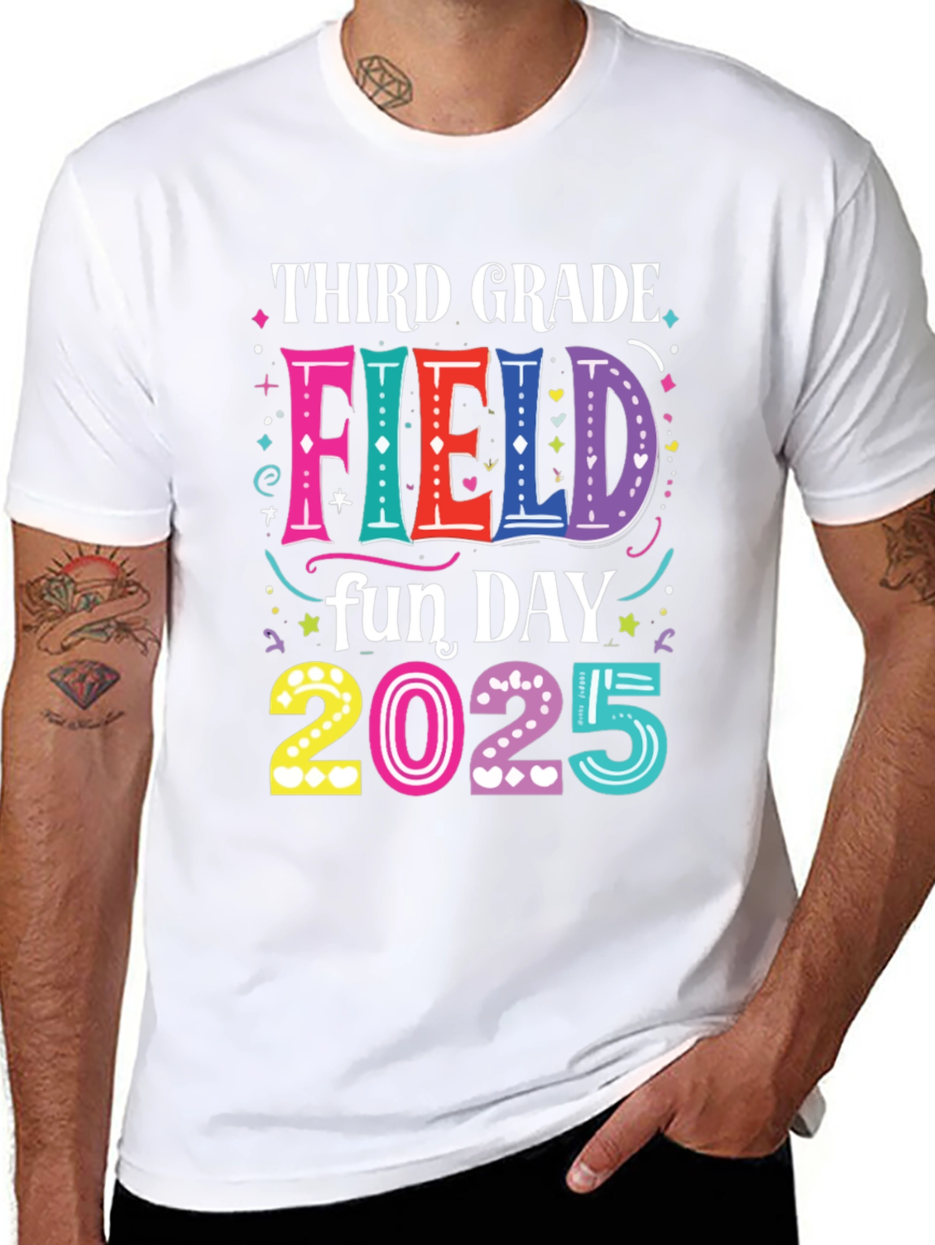 Third Grade Field Day 2025 T-Shirt