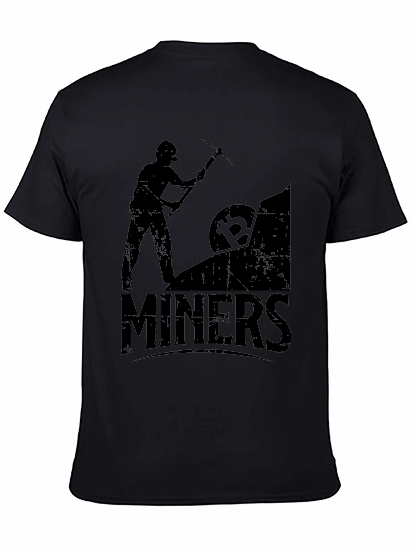 Bitcoin Miners Black T-Shirt