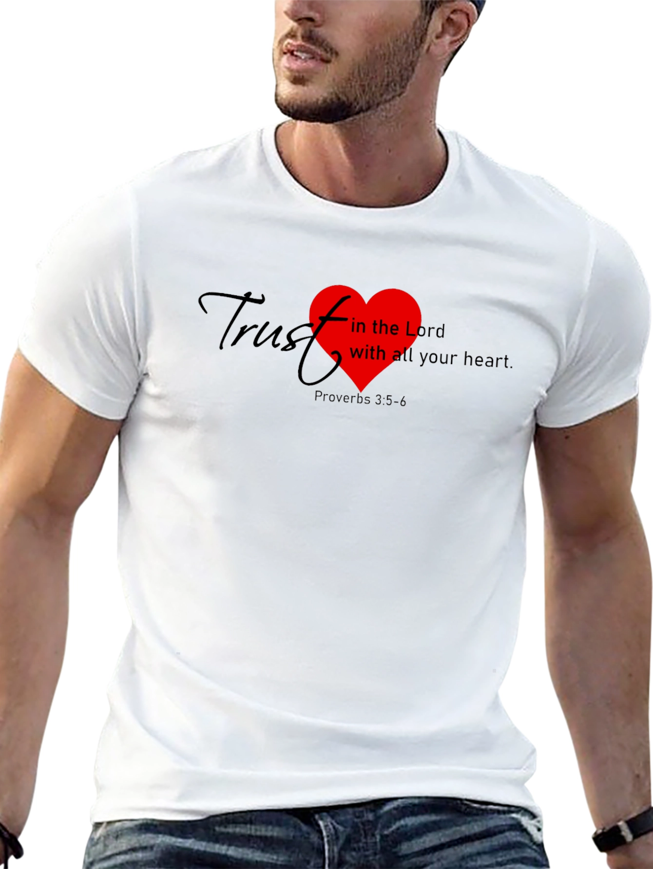 Trust in the Lord T-Shirt - Proverbs 3:5-6