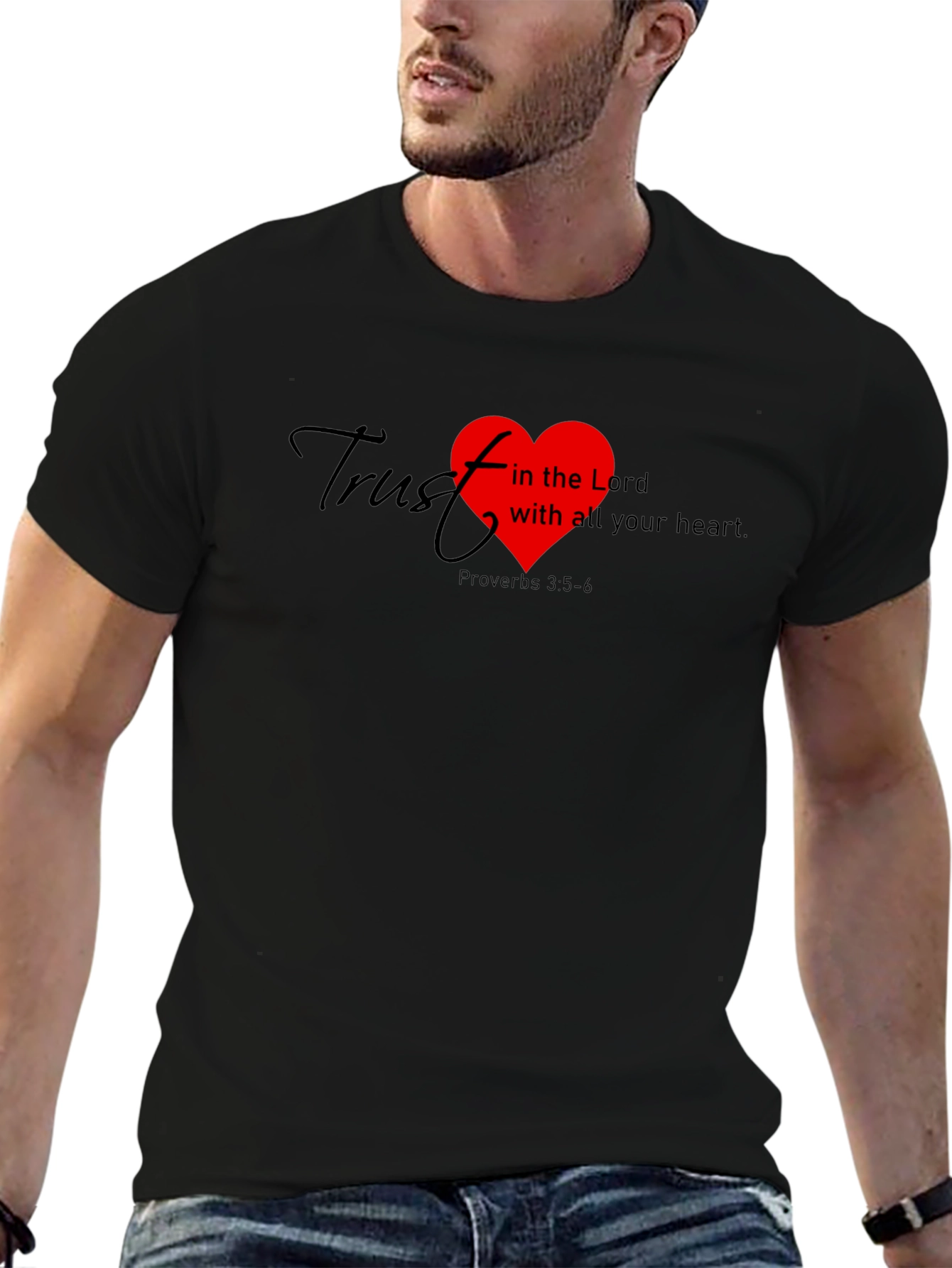 Trust in the Lord T-Shirt - Proverbs 3:5-6