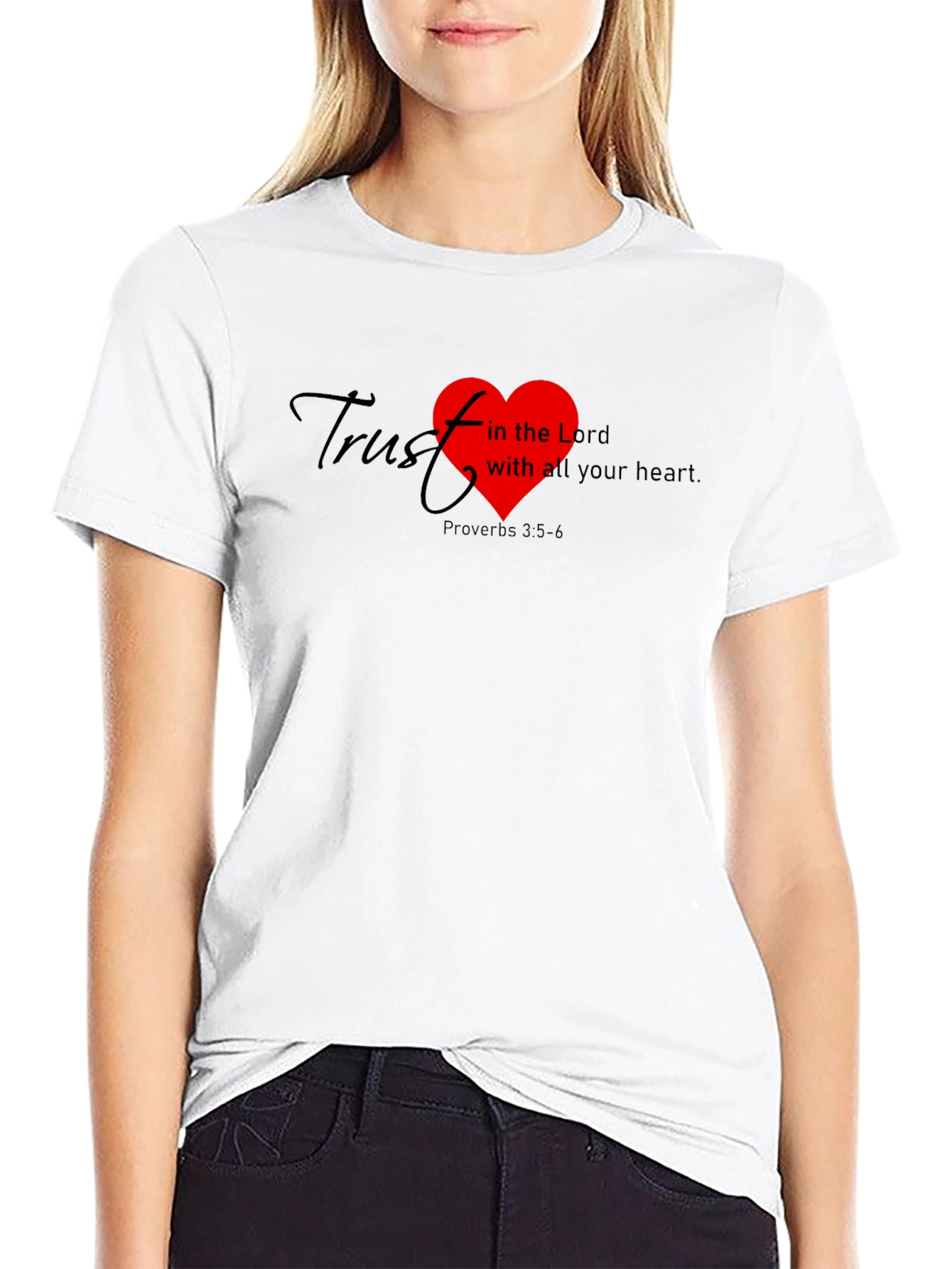 Trust in the Lord T-Shirt - Proverbs 3:5-6