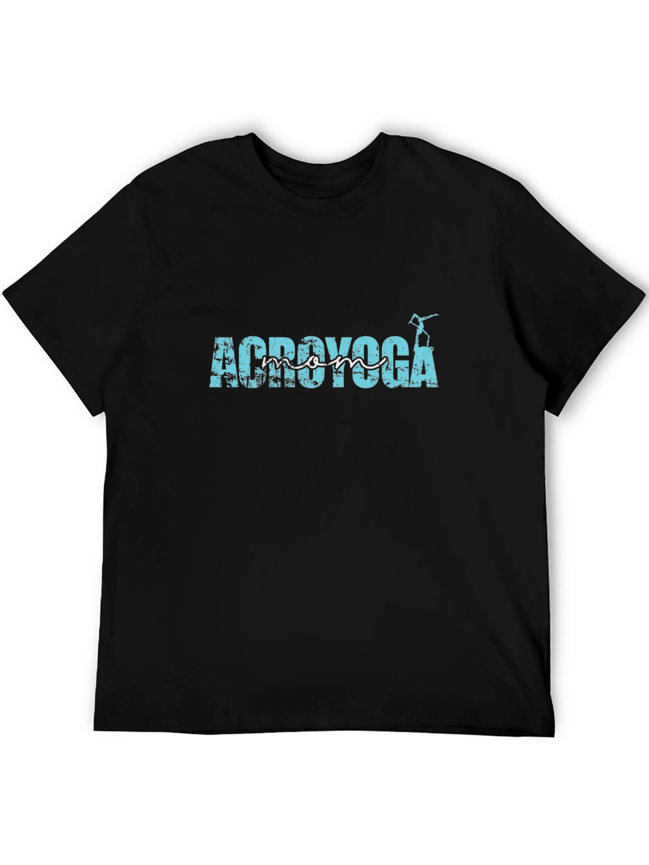 AcroYoga Mom Graphic T-Shirt - Black