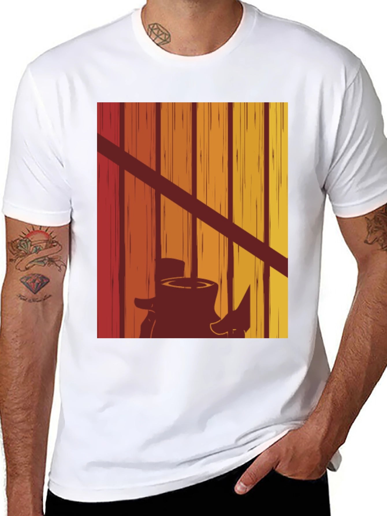 Retro Lumberjack T-Shirt | Woodcutter Graphic Tee