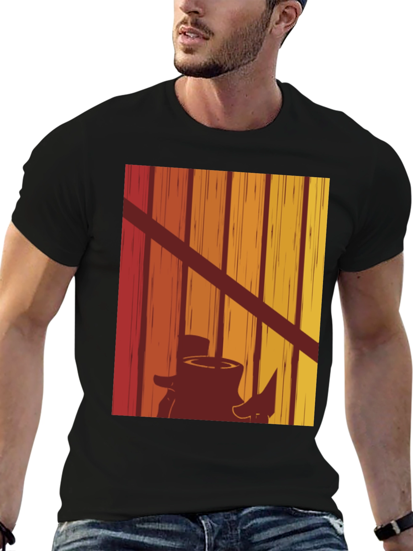 Retro Lumberjack T-Shirt | Woodcutter Graphic Tee