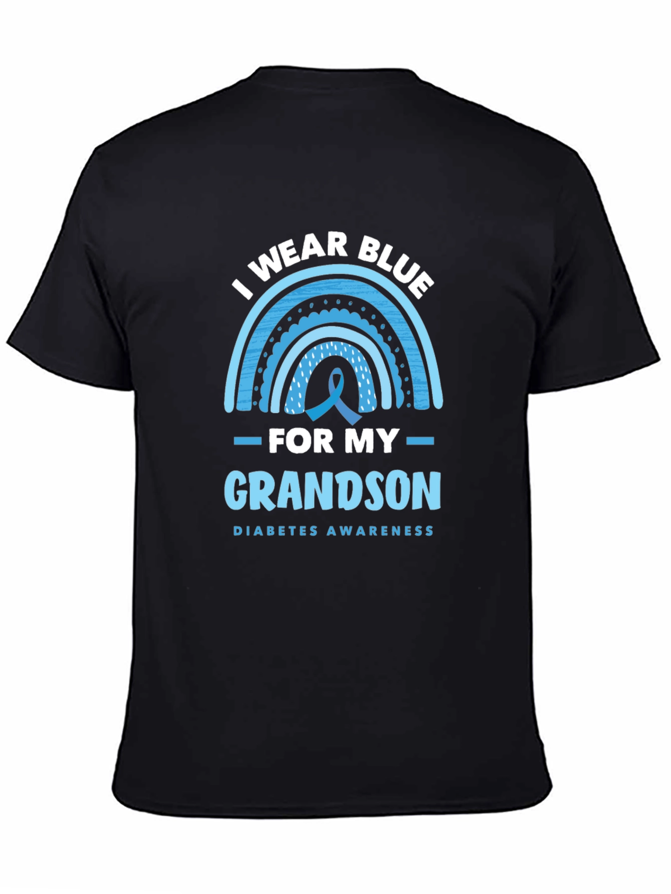 Diabetes Awareness Grandson T-Shirt
