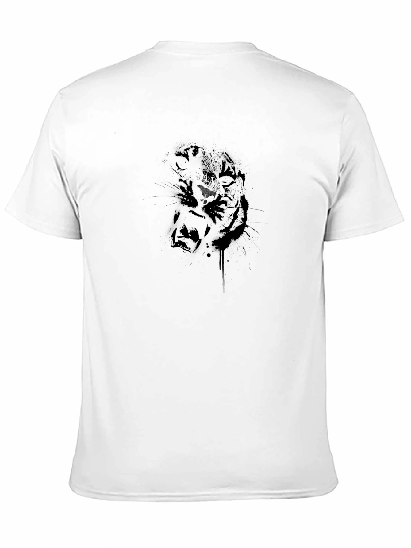 Black Tiger Graphic Tee - Stylish Mens T-Shirt