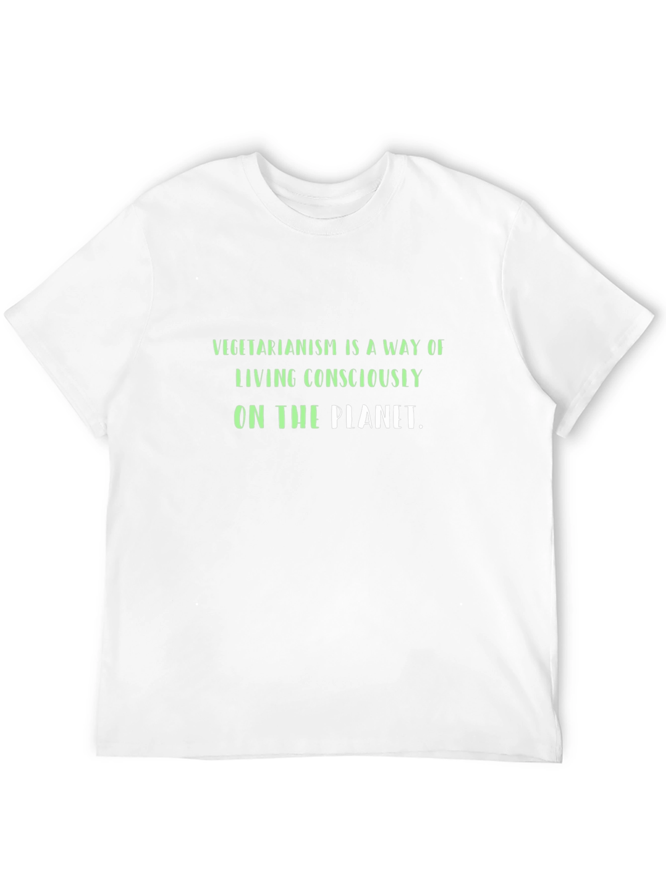 Vegetarianism Consciously Living T-Shirt