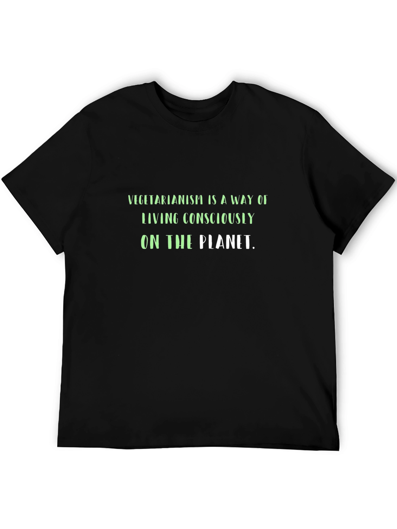 Vegetarianism Consciously Living T-Shirt